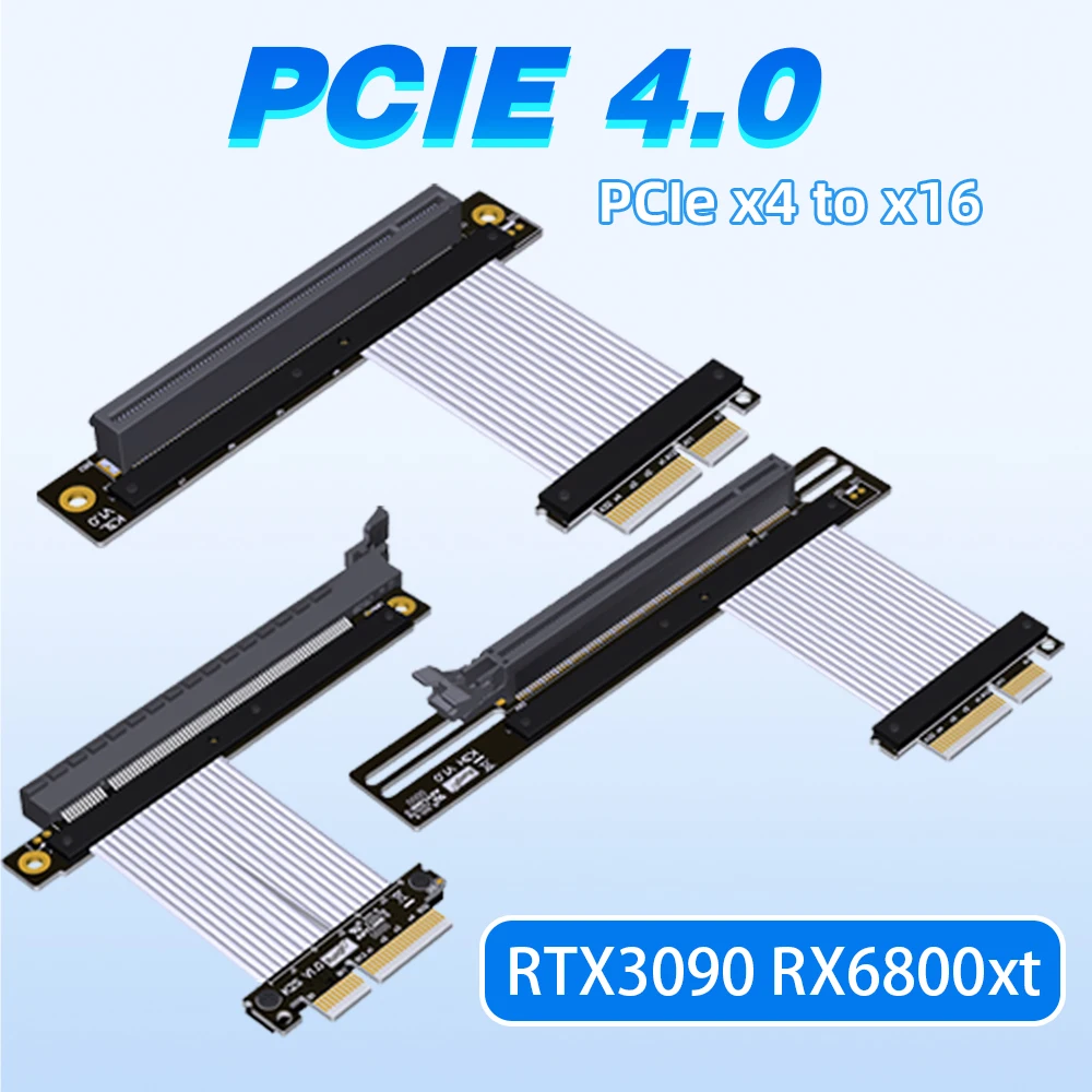 Pcie Riser Cable - PCI Express 4.0 X4 To X16