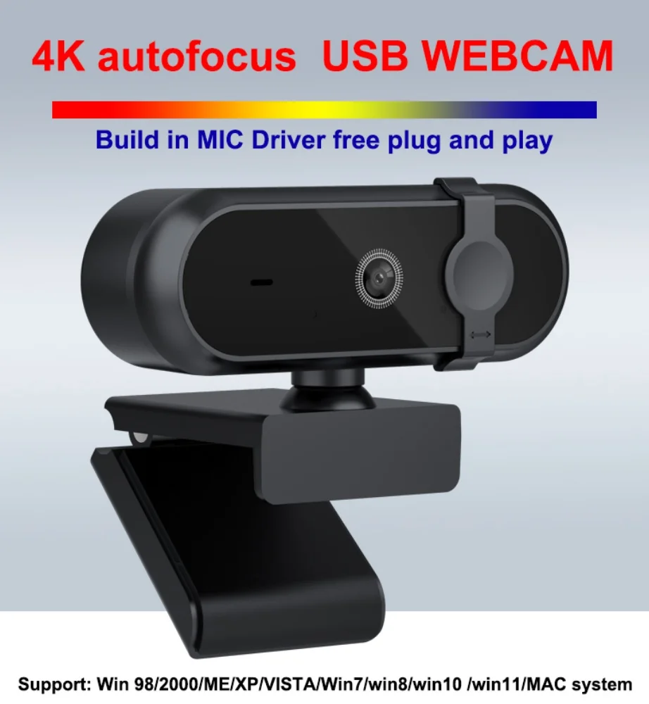 Pc Gaming Fullset - 4K 2K Autofoucs Webcam 30fps Full