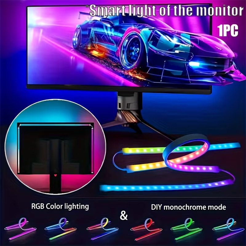 Pc Gaming Gaming - RGB Gaming Lights Strip Monitor Backlight
