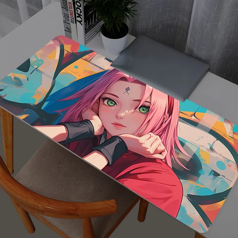 Pc Gaming Naruto - Naruto Sakura Haruno Mouse Pad Anime
