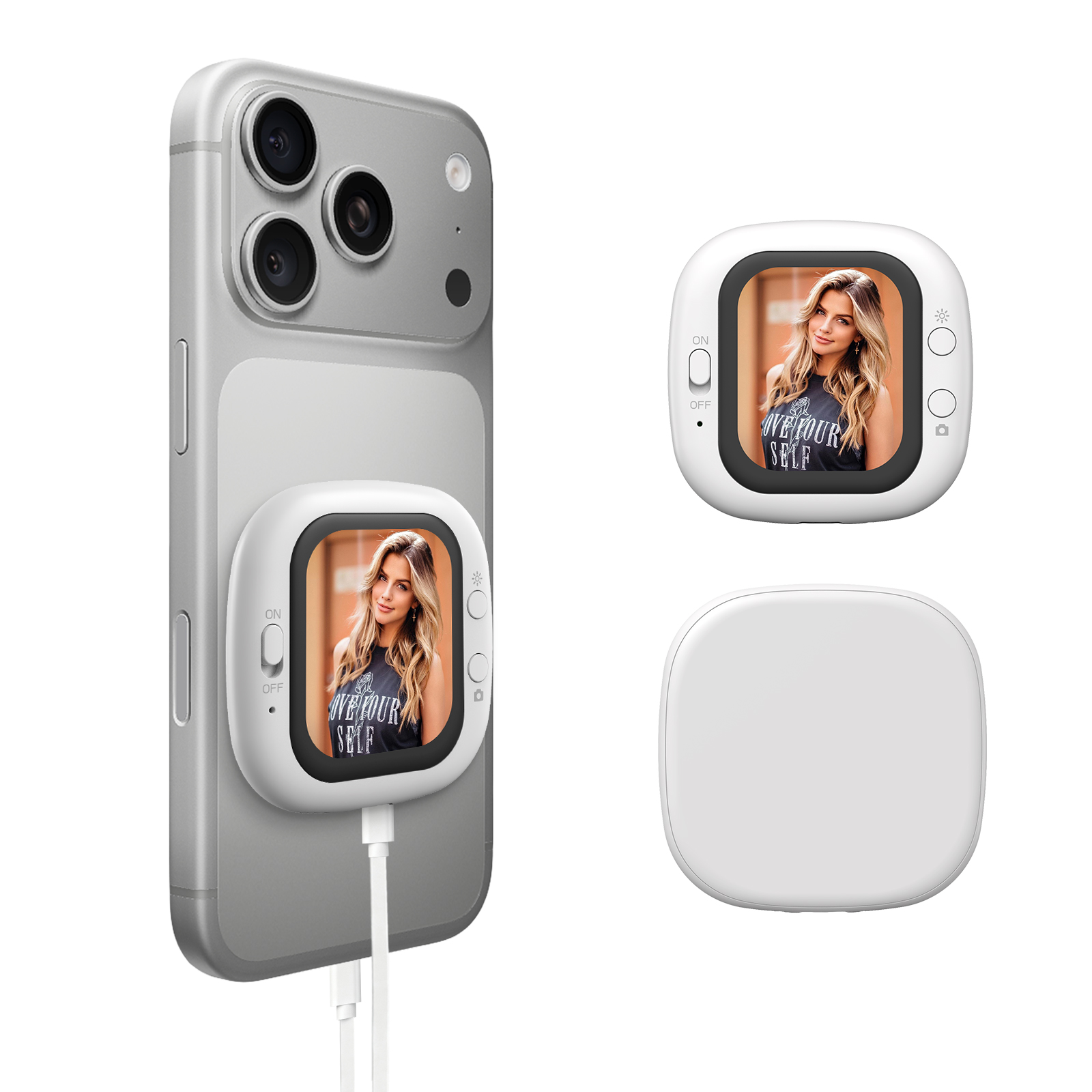 Monitor Stand - Phone Vlog Selfie Monitor Screen Phone