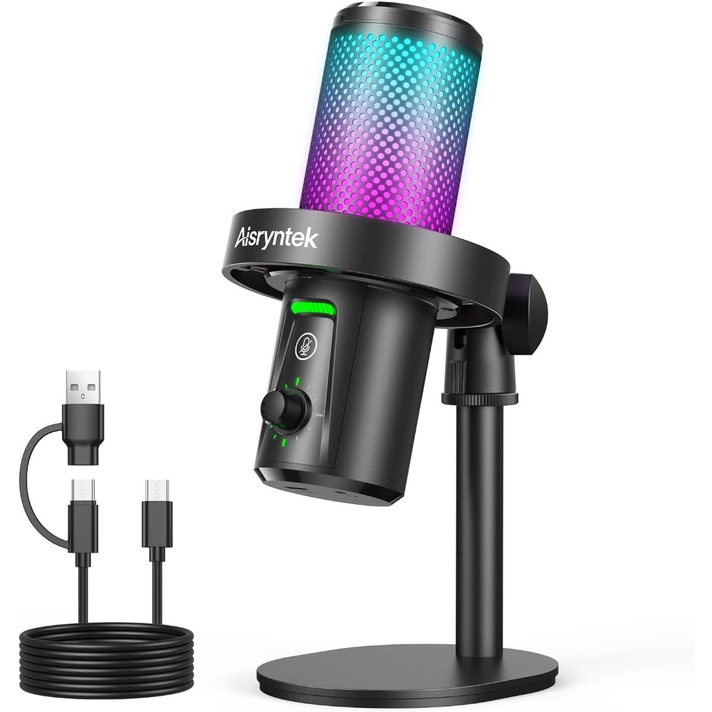 Pc Gaming Gaming - 96kHz/24-bit Cardioid Condenser Mic for PC