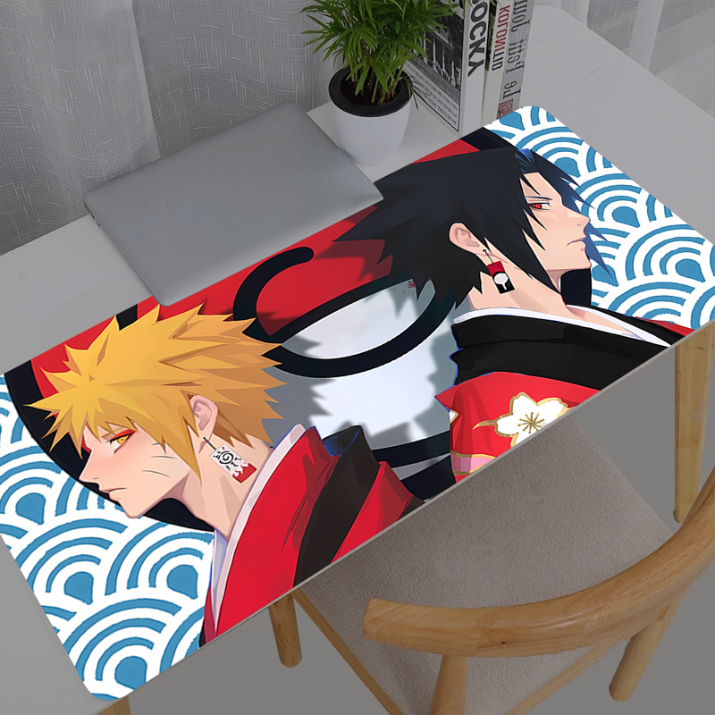 Pc Gaming Naruto - Mouse Pad Naruto SasuNaru Gamer Desk