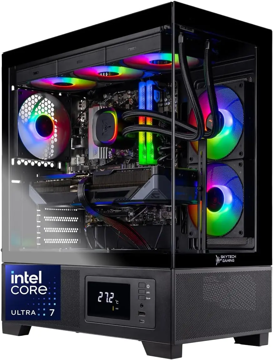 Skytech Gaming Azure 3 Plus De - đánh giá và giá Pc Gaming Gaming