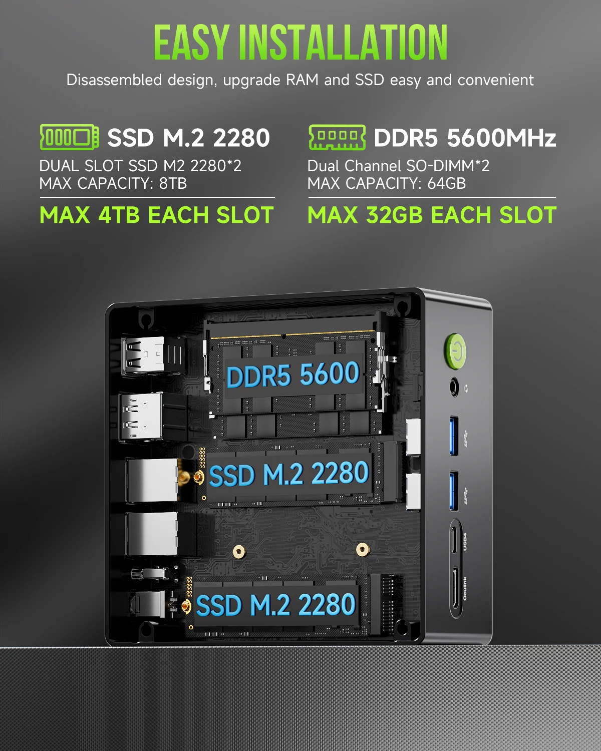 GMKtec Nucbox K11 Gaming Mini  - đánh giá và giá Pc Gaming Ddr5