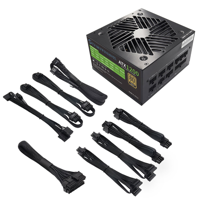 PCIE 5.0 1200W PC Power Supply - đánh giá và giá Pc Gaming Fullset