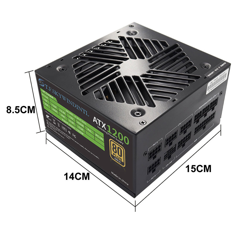 PCIE 5.0 1200W PC Power Supply - đánh giá và giá Pc Gaming Fullset
