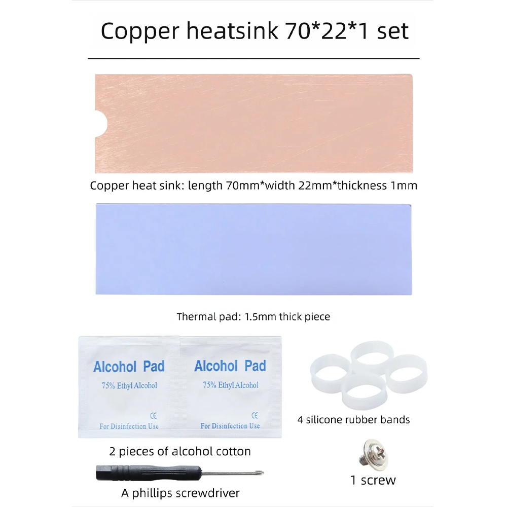 M.2 SSD Heatsink for NVMe NGFF - đánh giá và giá Laptop Cooling Pad