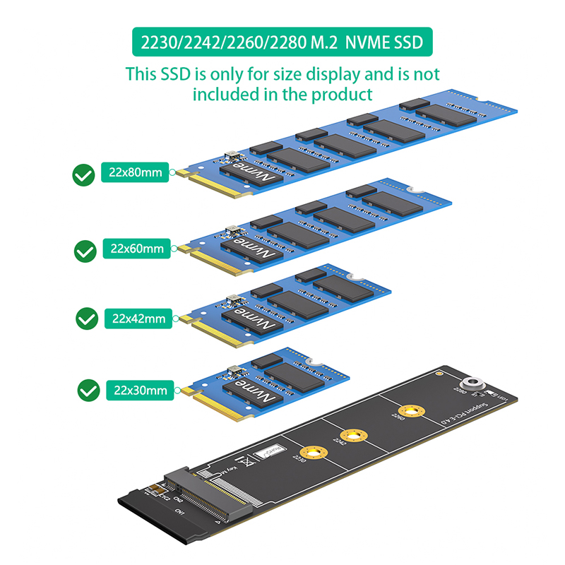 30CM M.2 NVME 4.0 Extension Ca - đánh giá và giá Pcie Riser Cable