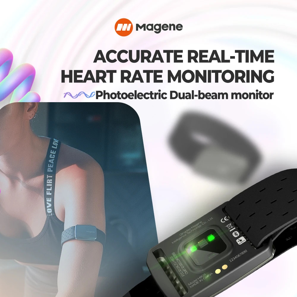 Magene H803 Heart Rate Armband - đánh giá và giá Monitor Stand