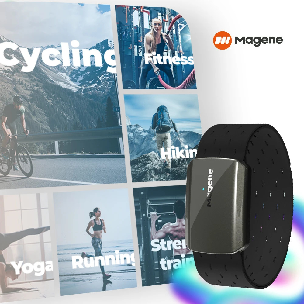 Magene H803 Heart Rate Armband - đánh giá và giá Monitor Stand