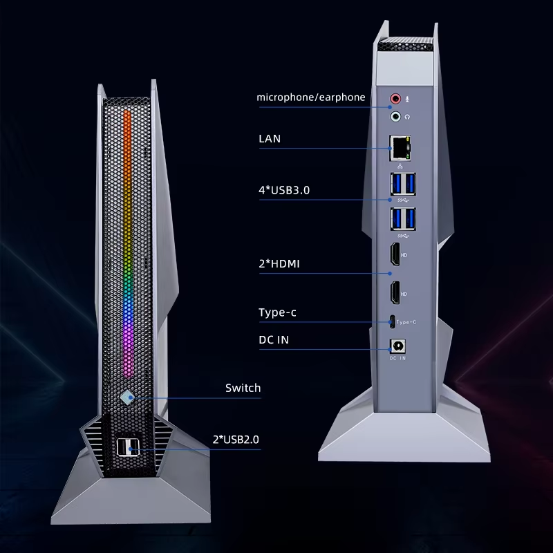 Topton F10 Gaming Mini PC NVID - đánh giá và giá Pc Gaming Core I7
