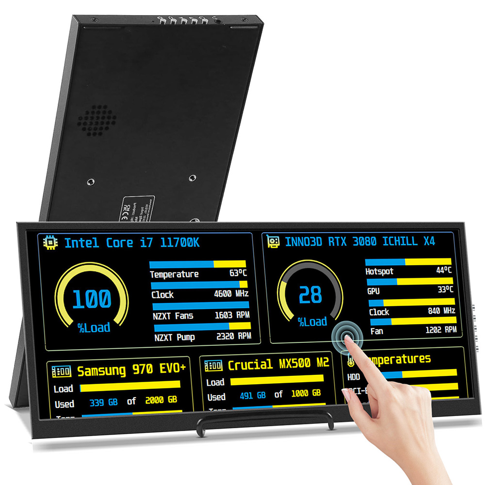 12.3 Inch TouchScreen Monitor  - đánh giá và giá Pc Zotac Gaming