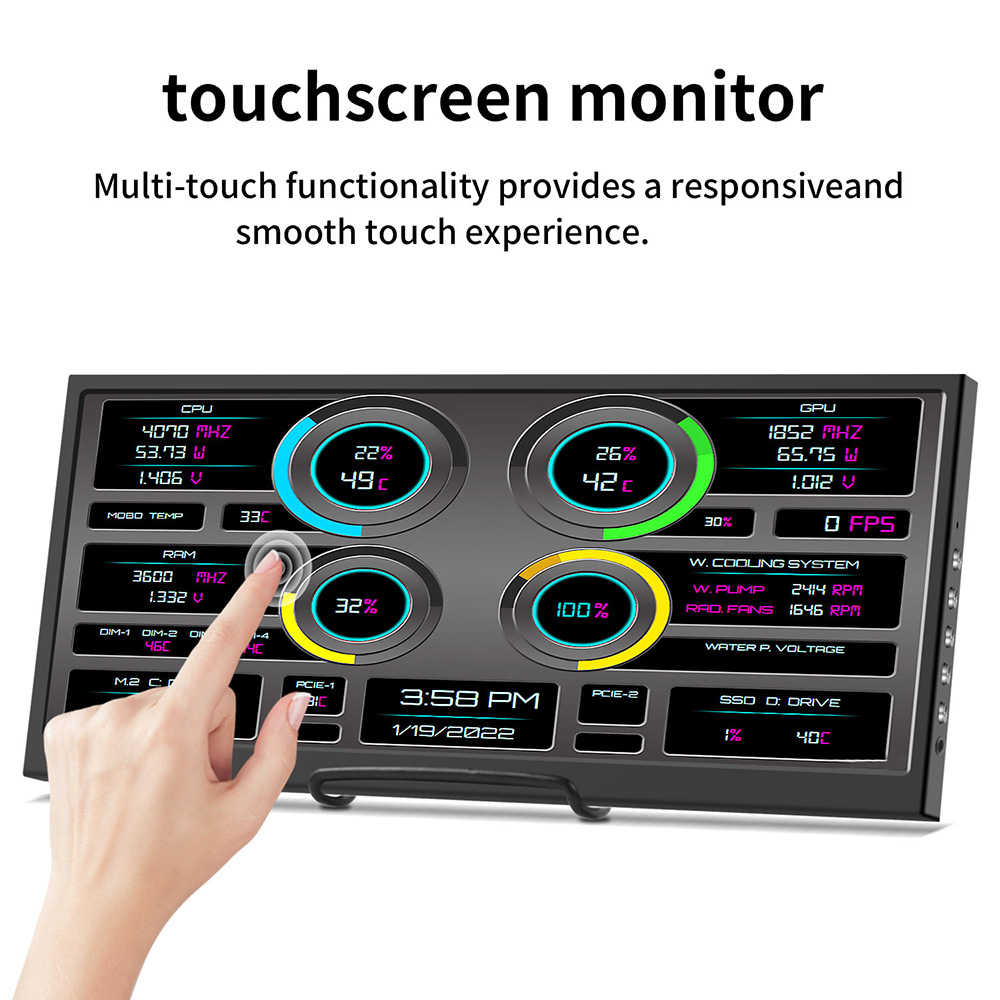 12.3 Inch TouchScreen Monitor  - đánh giá và giá Pc Zotac Gaming