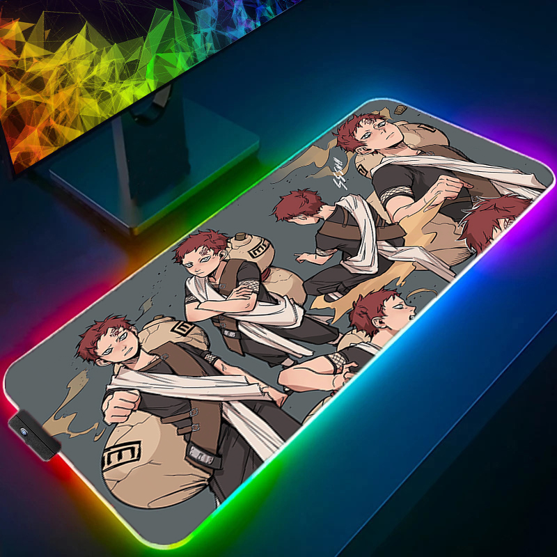 RGB Large E-sports Mouse Pad d - đánh giá và giá Pc Gaming Naruto