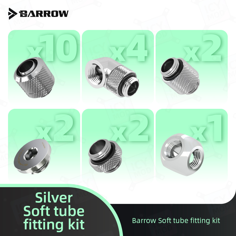 Barrow Soft Tube Connector Kit - đánh giá và giá Pc Gaming Youtube