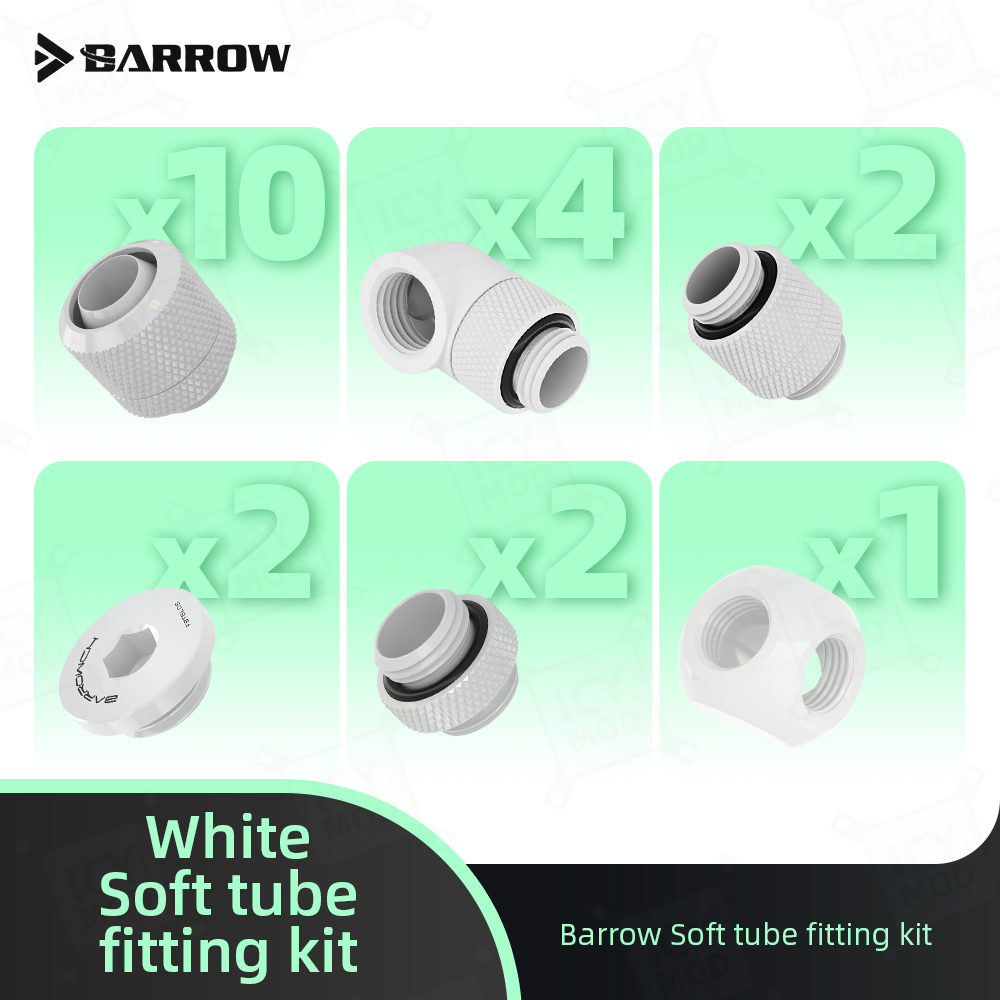Barrow Soft Tube Connector Kit - đánh giá và giá Pc Gaming Youtube