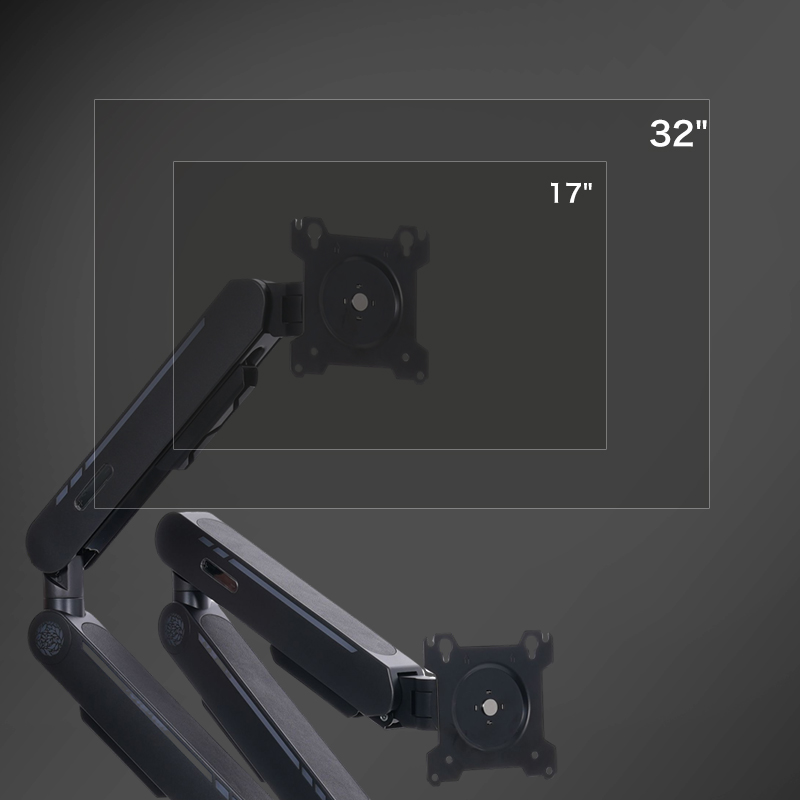 New Arrival Gas Spring Desk Mo - đánh giá và giá Monitor Stand