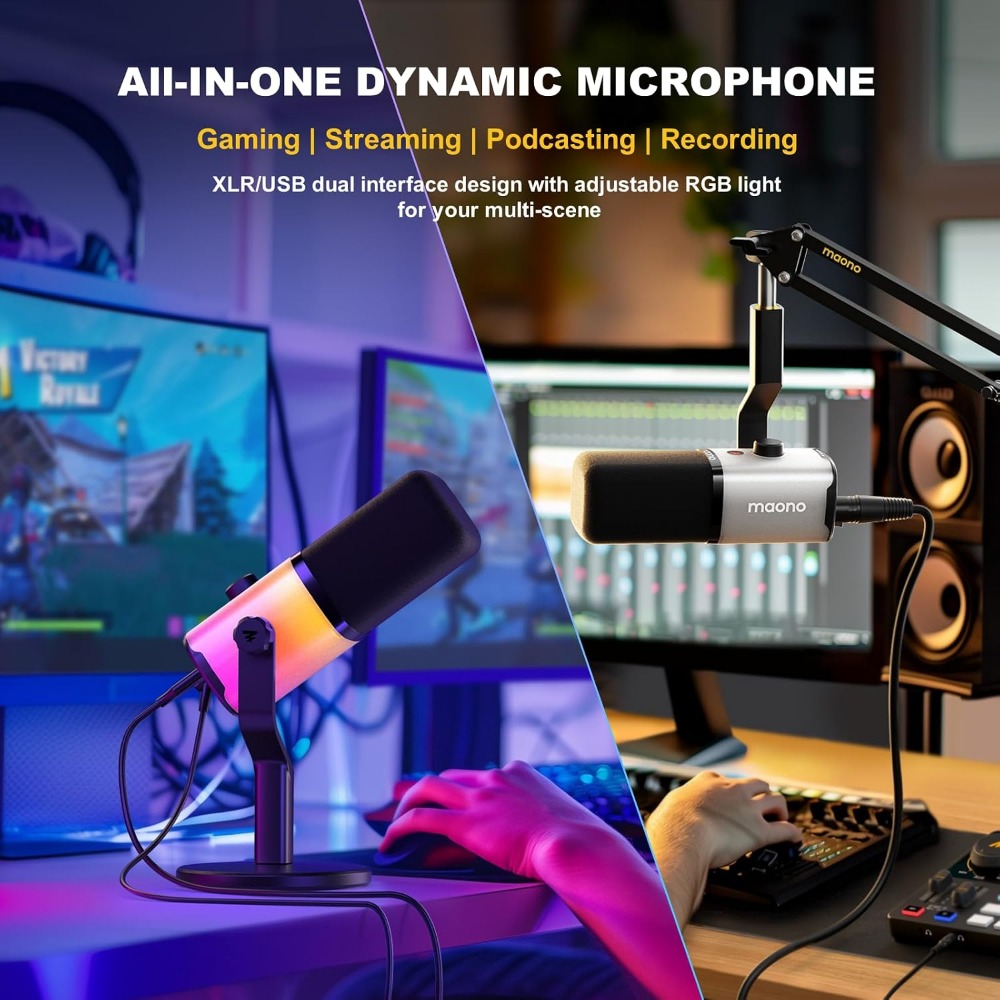 USB/XLR Podcasting Microphone  - đánh giá và giá Pc Gaming Gaming