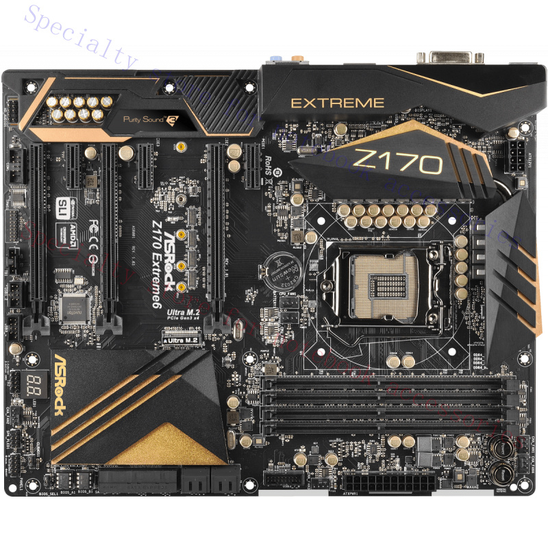 A+ FOR ASROCK Z170 extreme6  m - đánh giá và giá Pc Gaming Test