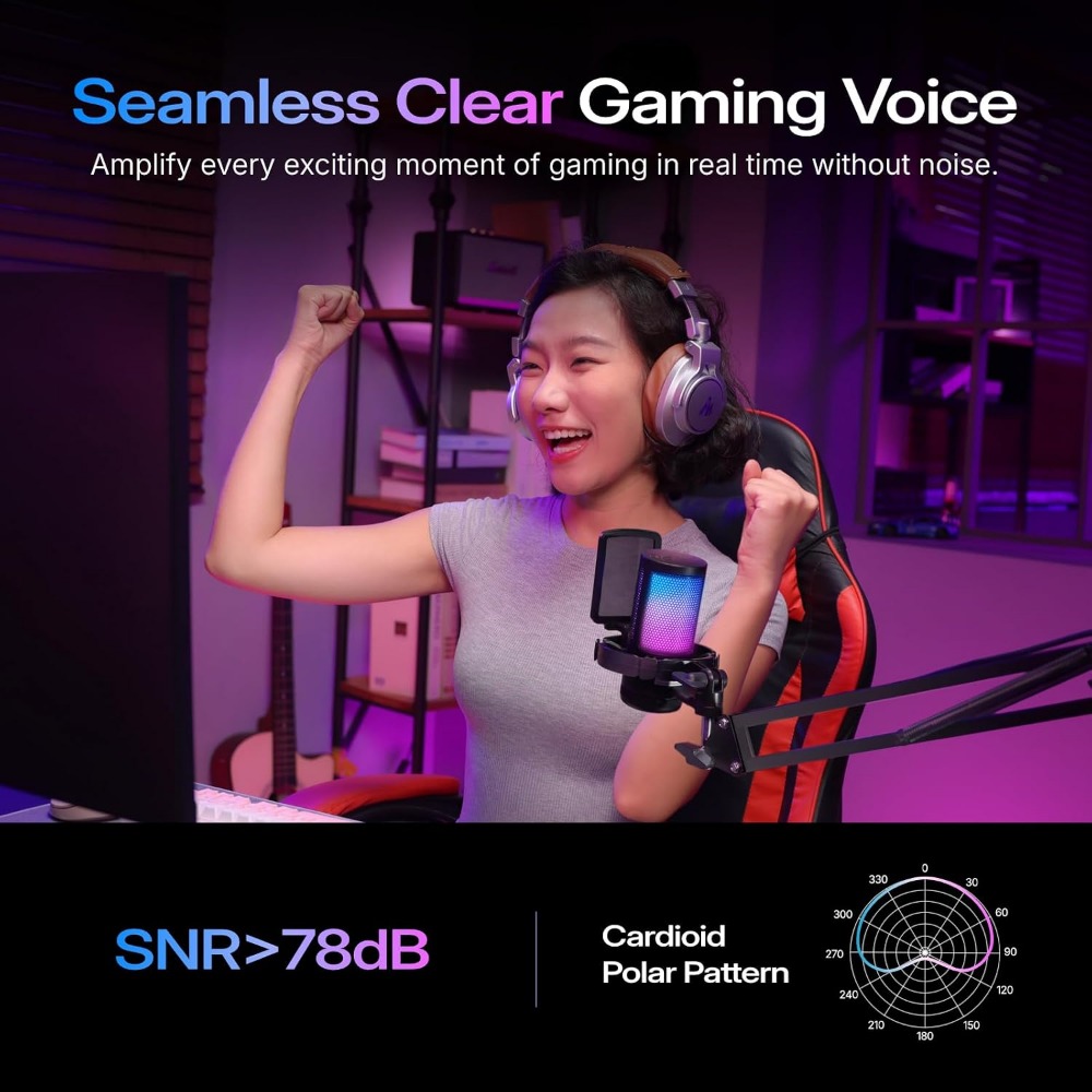 USB Gaming Microphone with Noi - đánh giá và giá Pc Gaming Gaming