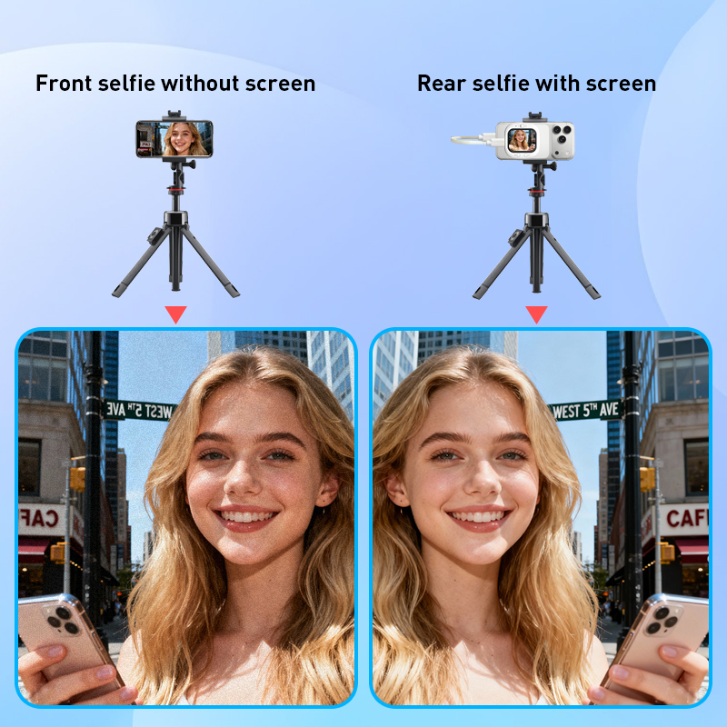 Phone Vlog Selfie Monitor Scre - đánh giá và giá Monitor Stand
