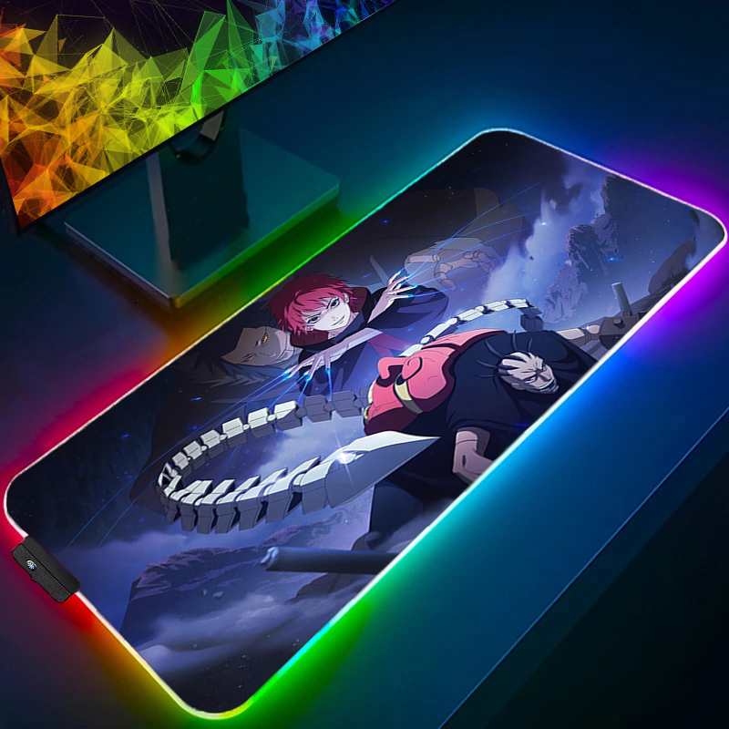 RGB Large Gaming Mouse Pad Nar - đánh giá và giá Pc Gaming Naruto
