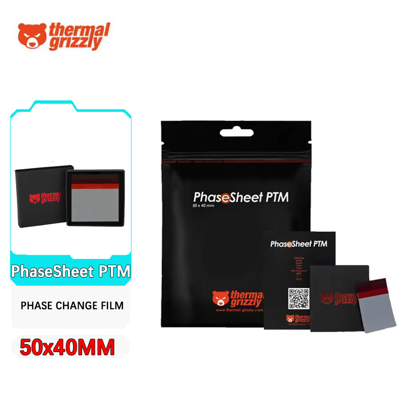 Thermal Grizzly PhaseSheet PTM - đánh giá và giá Laptop Cooling Pad