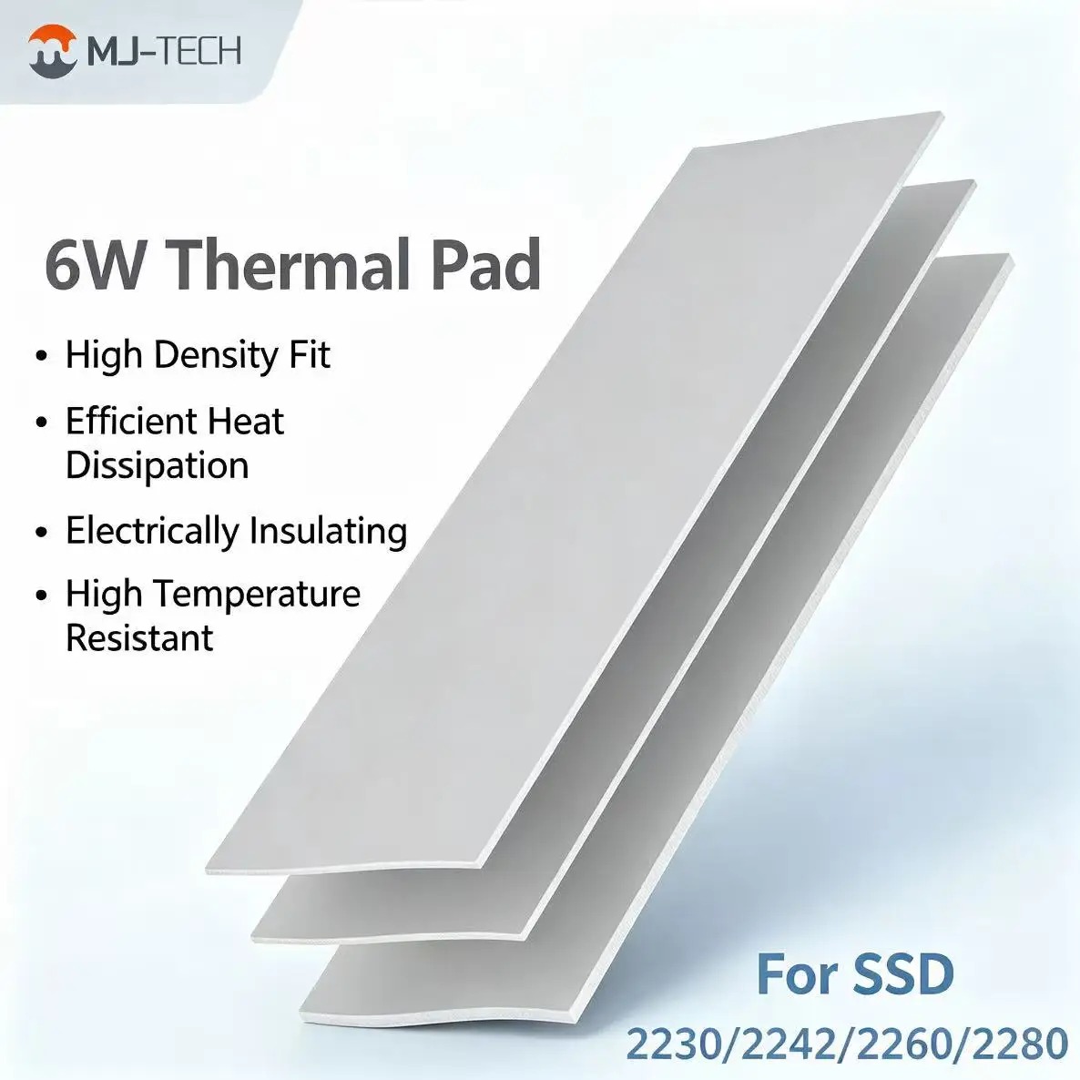 MJ-TECH 6W/mK Thermal Pad Non- - đánh giá và giá Laptop Cooling Pad