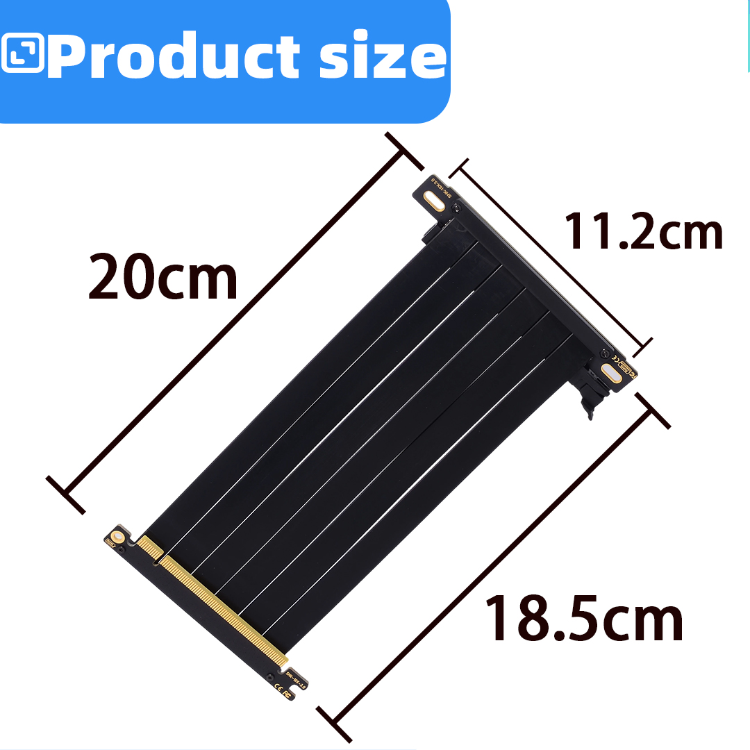 PCIE 3.0 X16 Riser Cable Doubl - đánh giá và giá Pcie Riser Cable