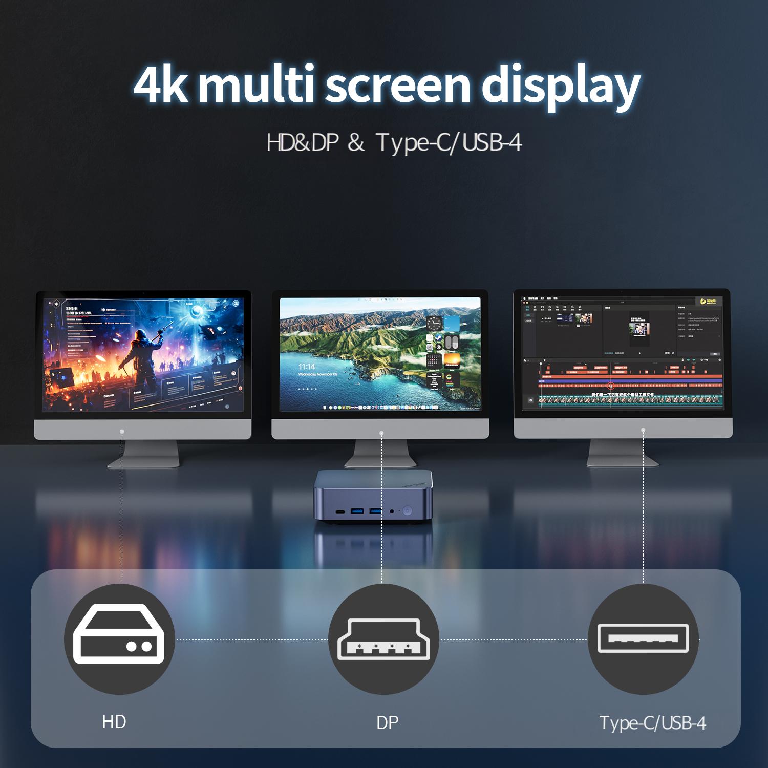 Mini PC Computer i5-1340P WIFI - đánh giá và giá Pc Gaming Ddr5
