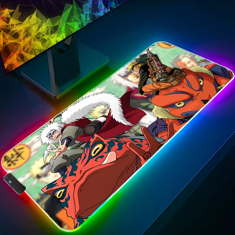 RGB Large E-sports Mouse Pad S - đánh giá và giá Pc Gaming Naruto