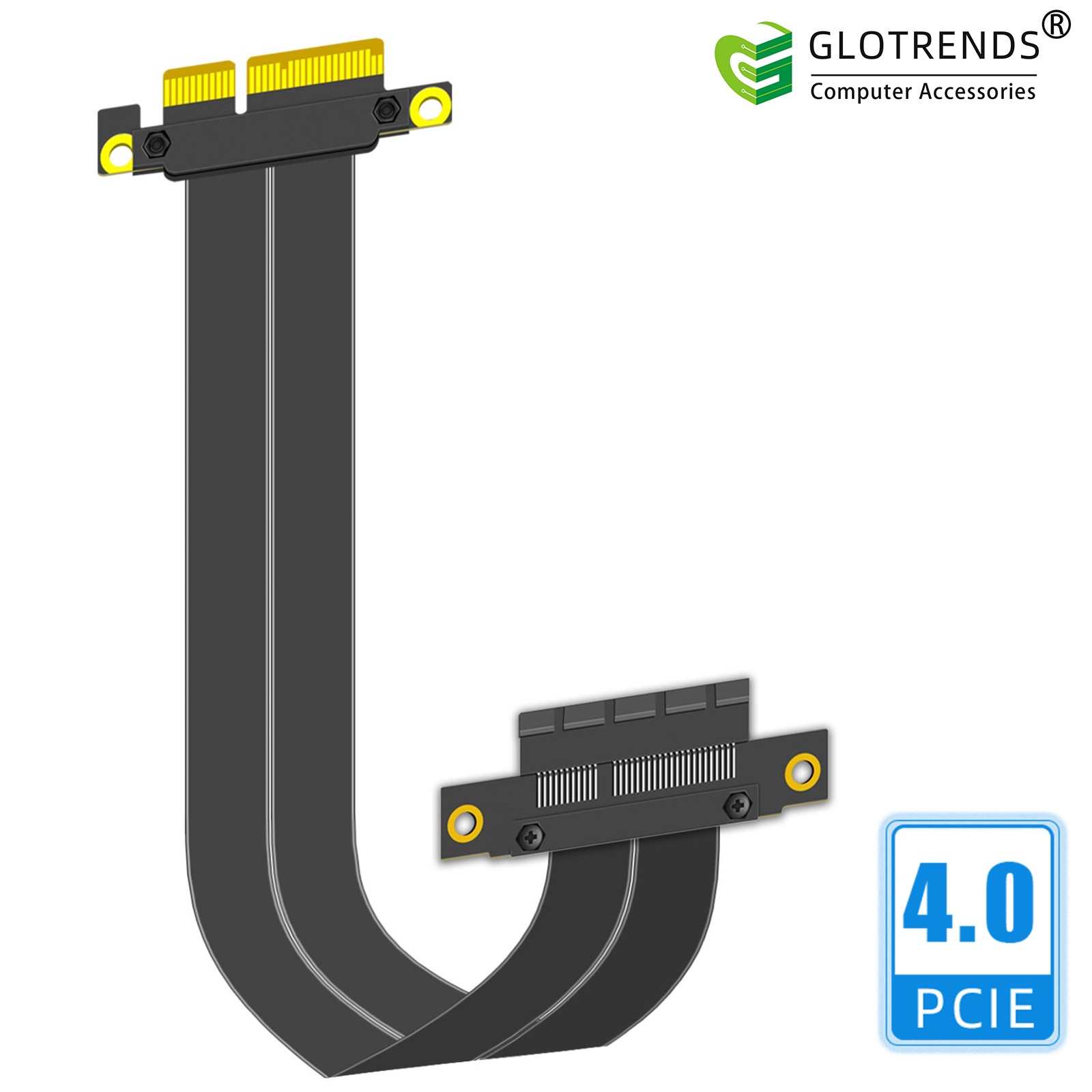 PCIe 4.0 X4 Riser Cable, 180 D - đánh giá và giá Pcie Riser Cable
