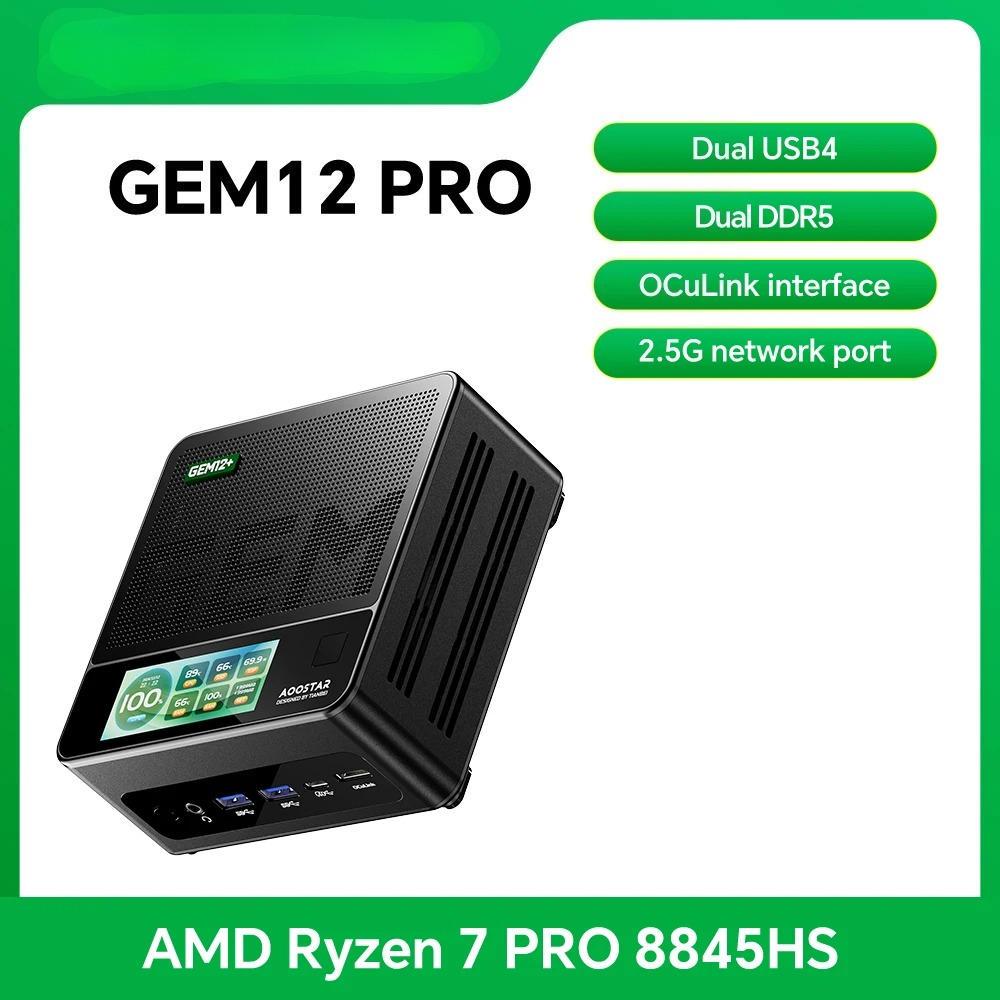 GEM12 Pro Mini PC Ryzen 7 PRO  - đánh giá và giá Pc Gaming Ddr5