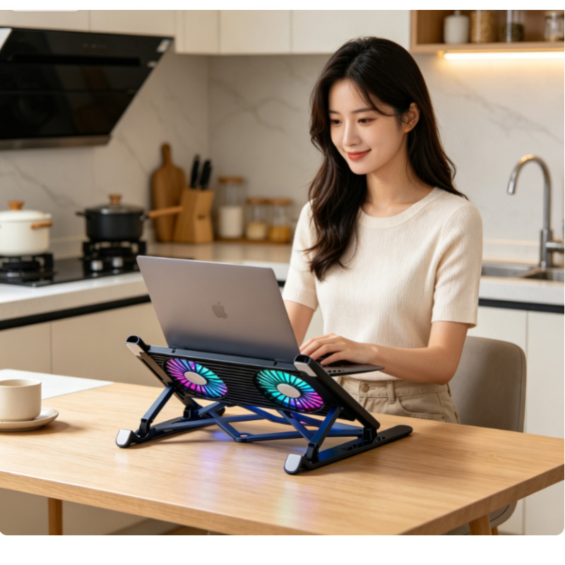 New Laptop Cooler Base Stand F - đánh giá và giá Laptop Cooling Pad