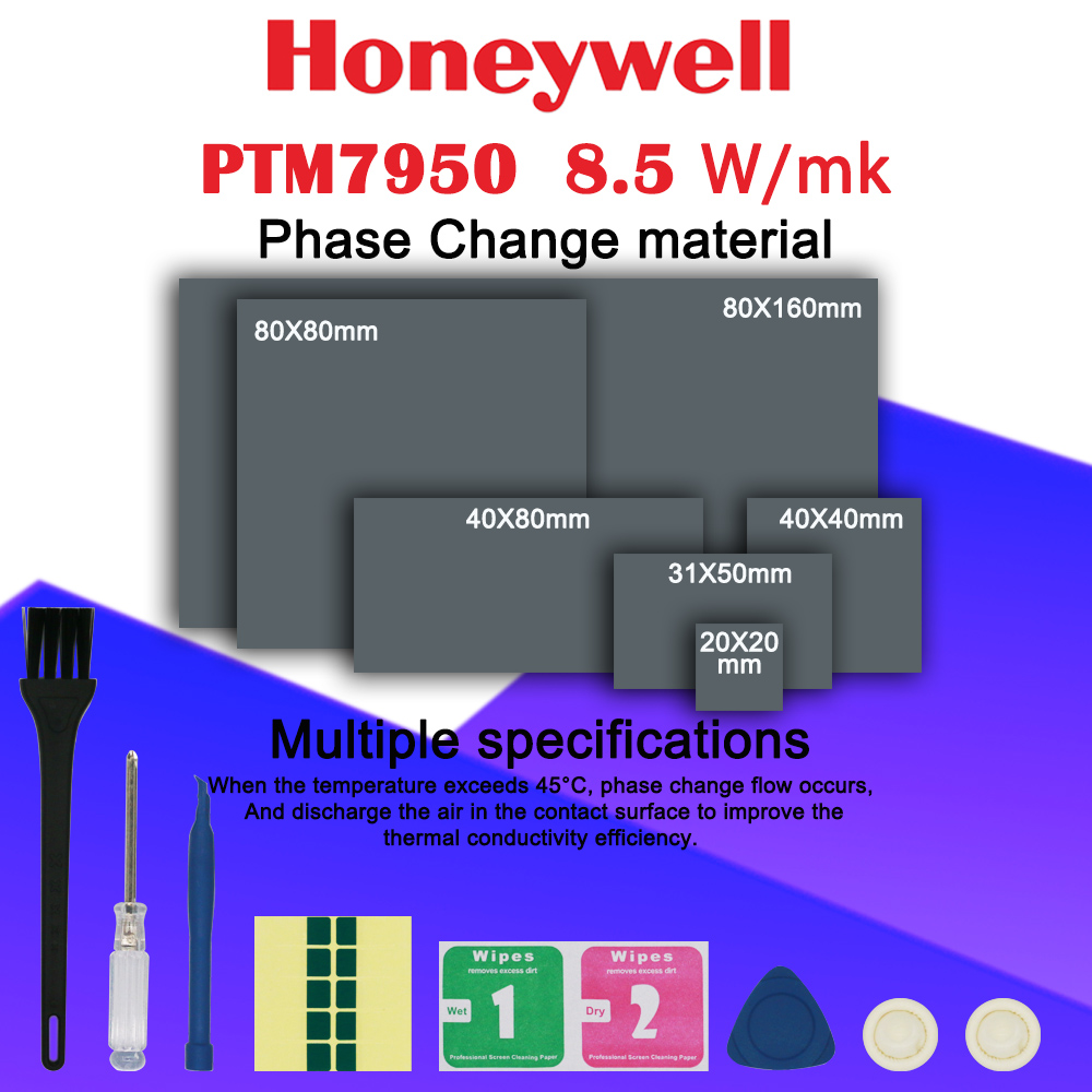 Honeywell PTM7950 Phase Change - đánh giá và giá Laptop Cooling Pad