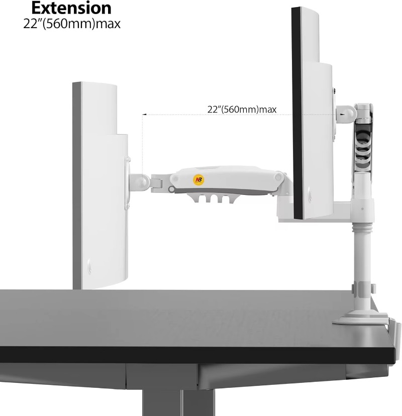 Dual Monitor Desk Mount Stand  - đánh giá và giá Monitor Stand