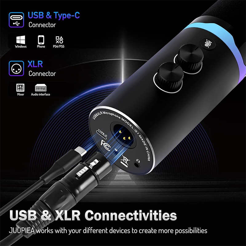 USB Gaming Microphone with Boo - đánh giá và giá Monitor Stand