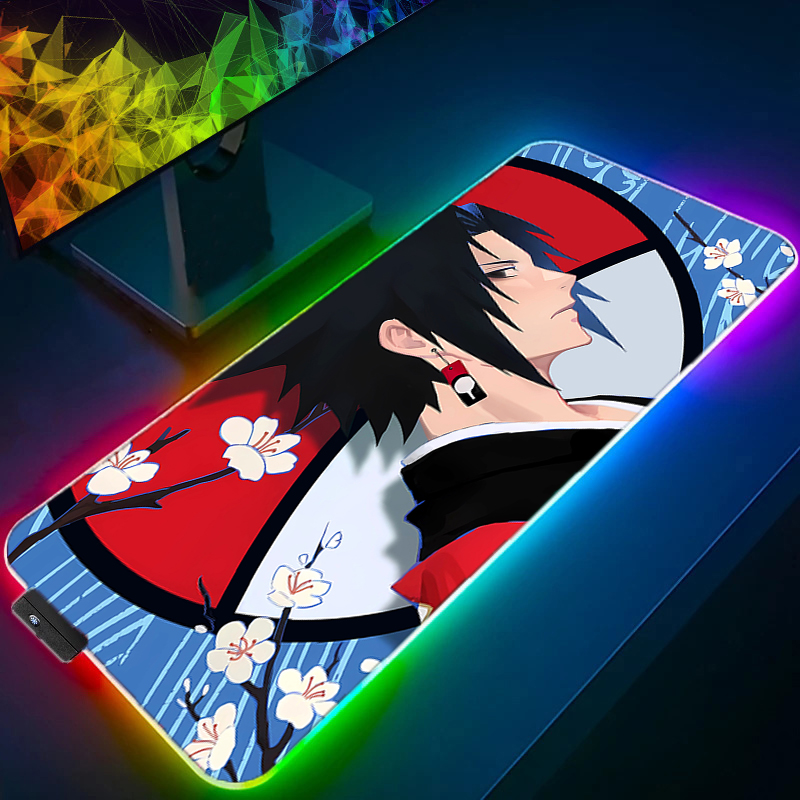 LED Mouse Pad durable anime Ga - đánh giá và giá Pc Gaming Naruto